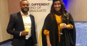 Williams Uchemba and his fiancee