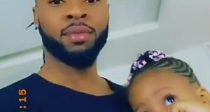 Flavour and his daughter