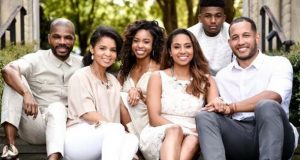 Kirk Franklin and his family