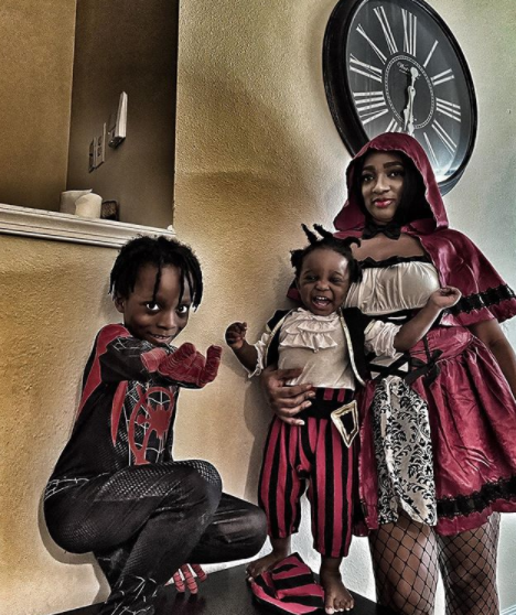 Olamide's partner and their kids