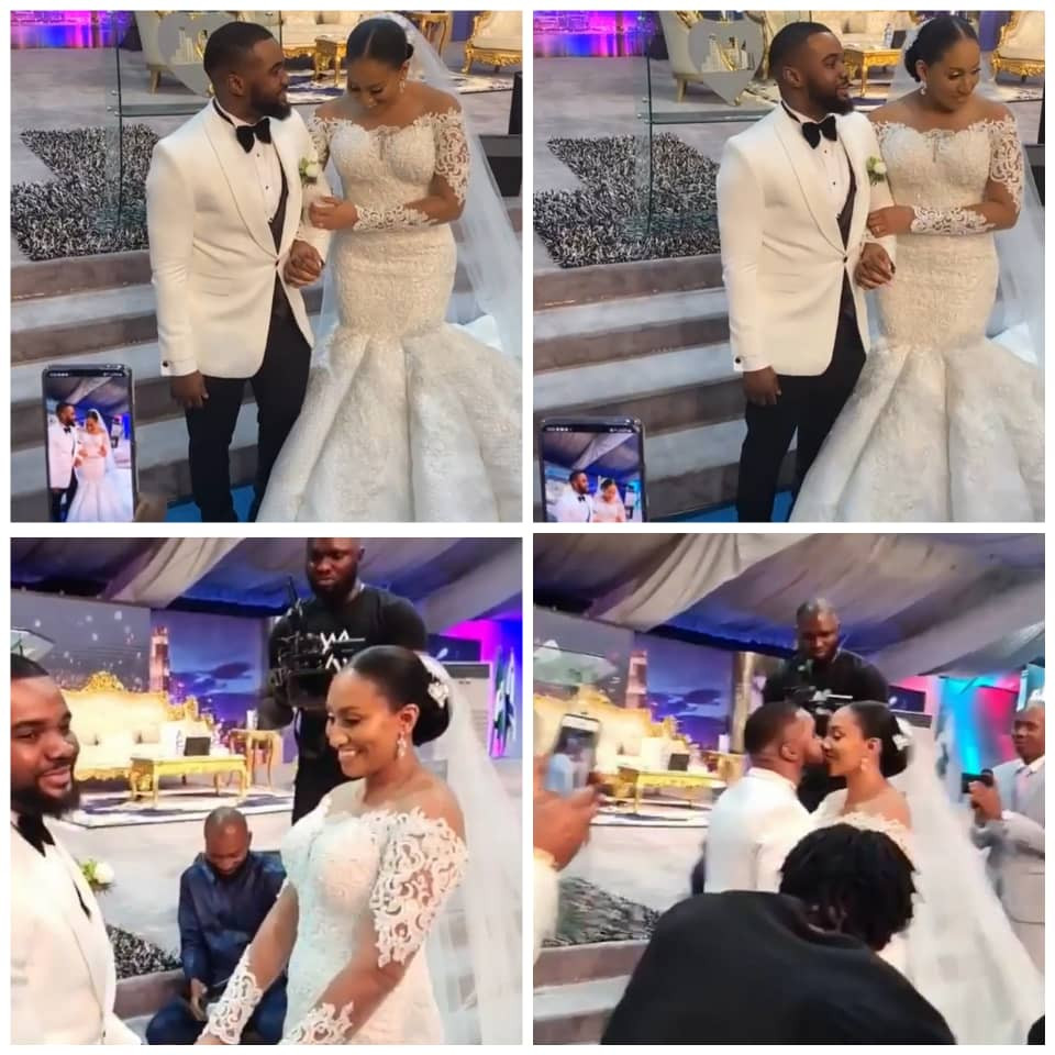 Williams Uchemba, Wife Dazzle In Their New White Wedding Photos 2 William Uchemba and his wife