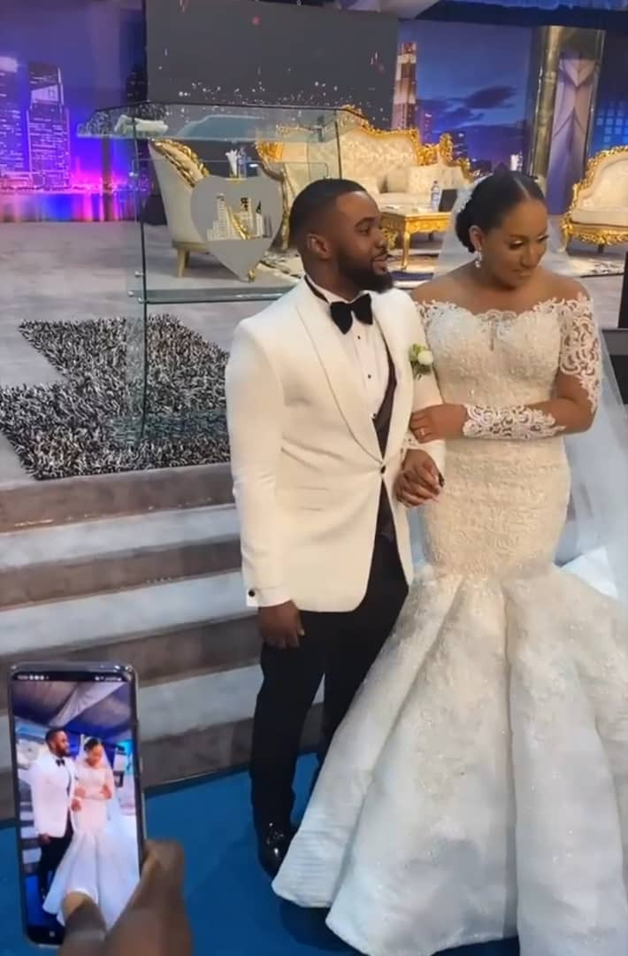 William Uchemba and his wife