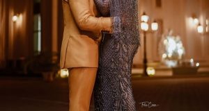 Williams Uchemba and his fiancee