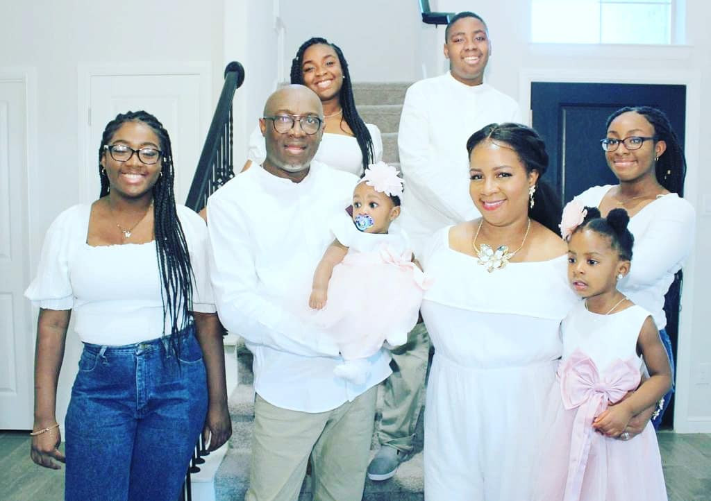 Ayuba and his family