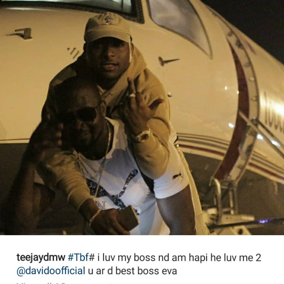Davido Loses His Personal Bodyguard 4 Ogbeide Tijani Olamilekan