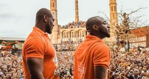 Davido and Ogbeide Tijani Olamilekan