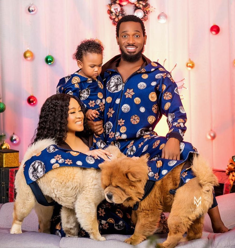 D'banj and his family