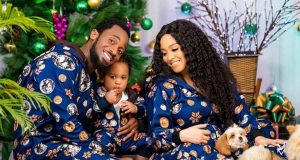 D'banj and his family