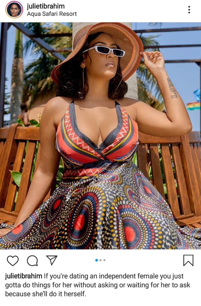 Men Should Learn To Spoil The Independent Women They Date - Juliet Ibrahim 2 Juliet Ibrahim
