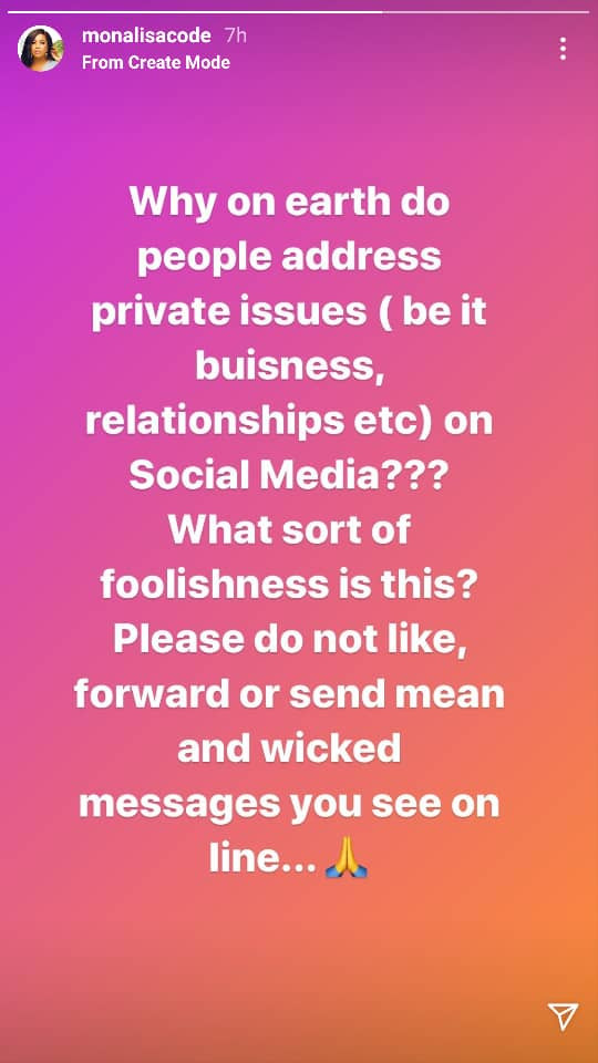Bringing Private Issues To Social Media Is Foolish - Monalisa Chinda 2 Monalisa Chinda