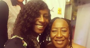Patience Ozokwor and her daughter