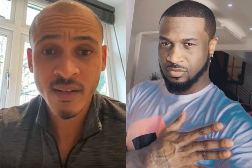 Peter Okoye and Osaze Odemwingie