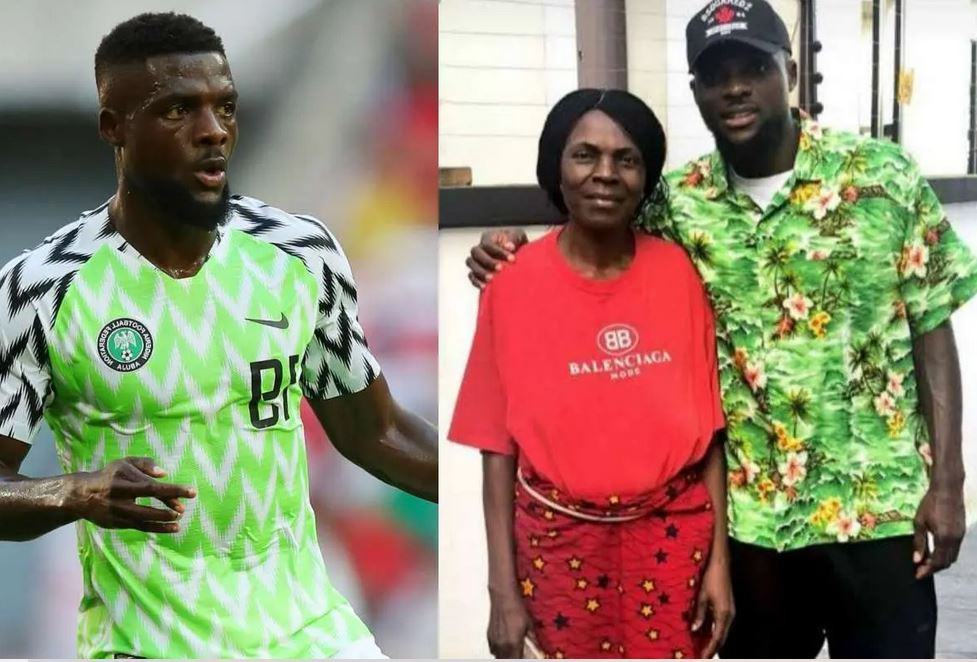 John Ogu and his mum