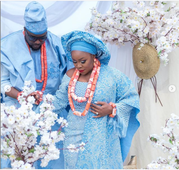 Omawunmi and her husband