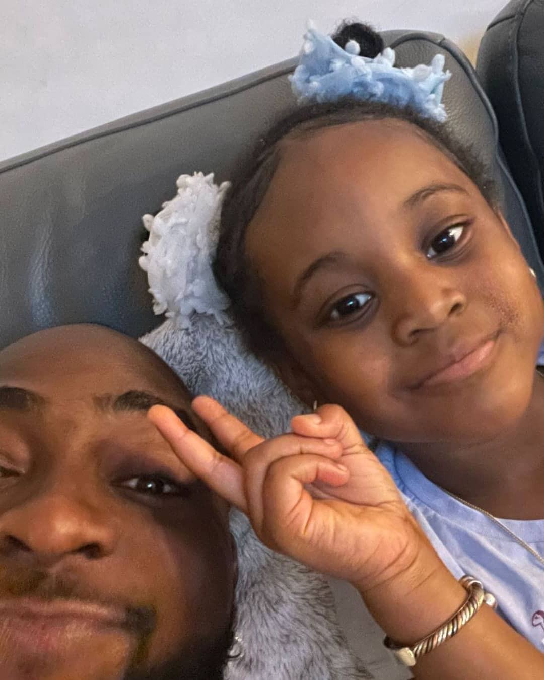 Davido and his daugher