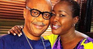 Emmy Kosgei and her husband