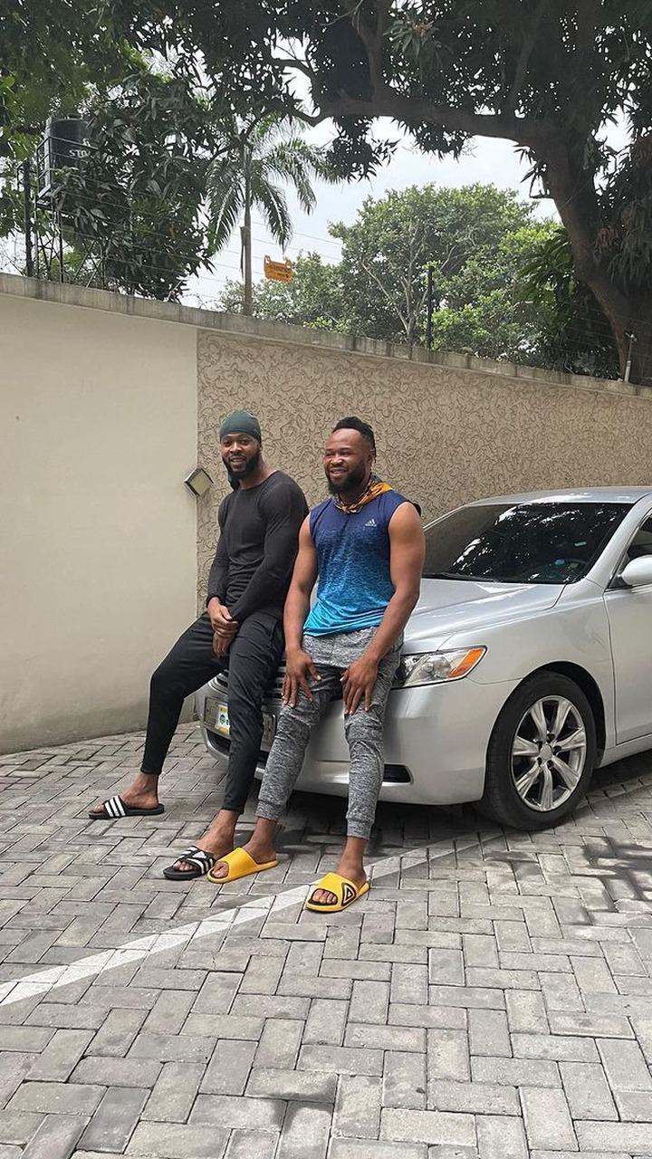 Flavour and his friend