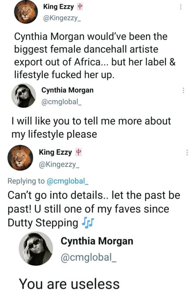 My Lifestyle Didn't Affect My Growth In The Music Industry - Cynthia Morgan 2 Cynthia Morgan