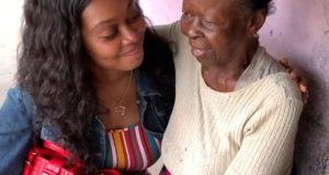 Tana Adelena and her grandmother