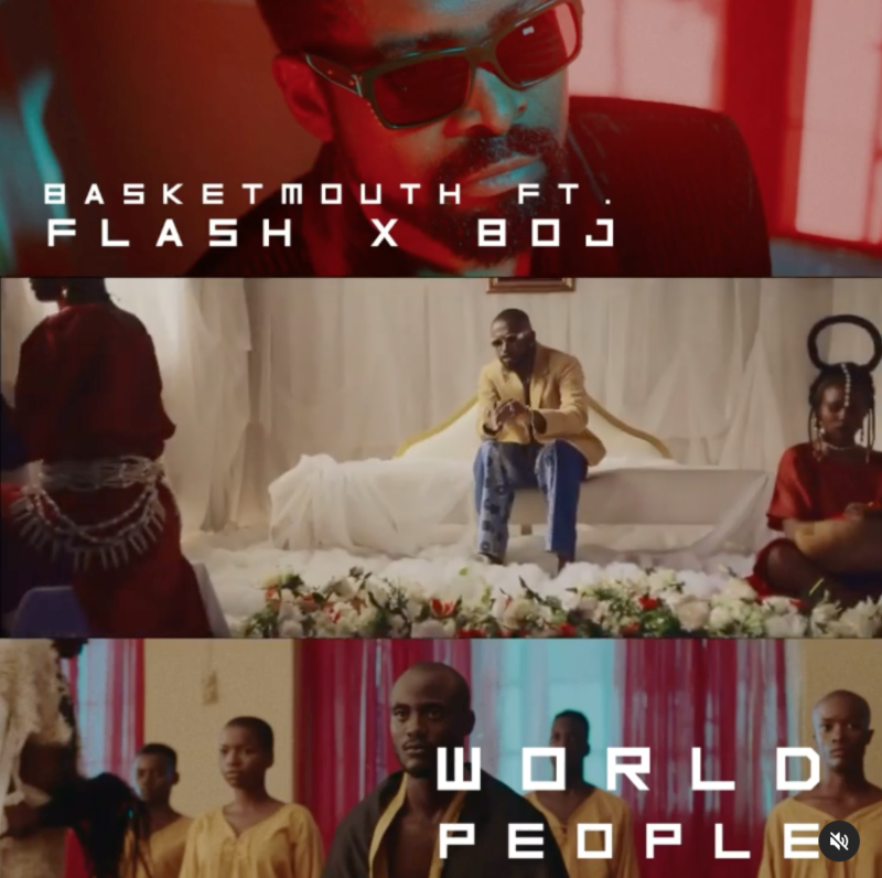 Basketmouth - World People ft Flash & BOJ [ViDeo]