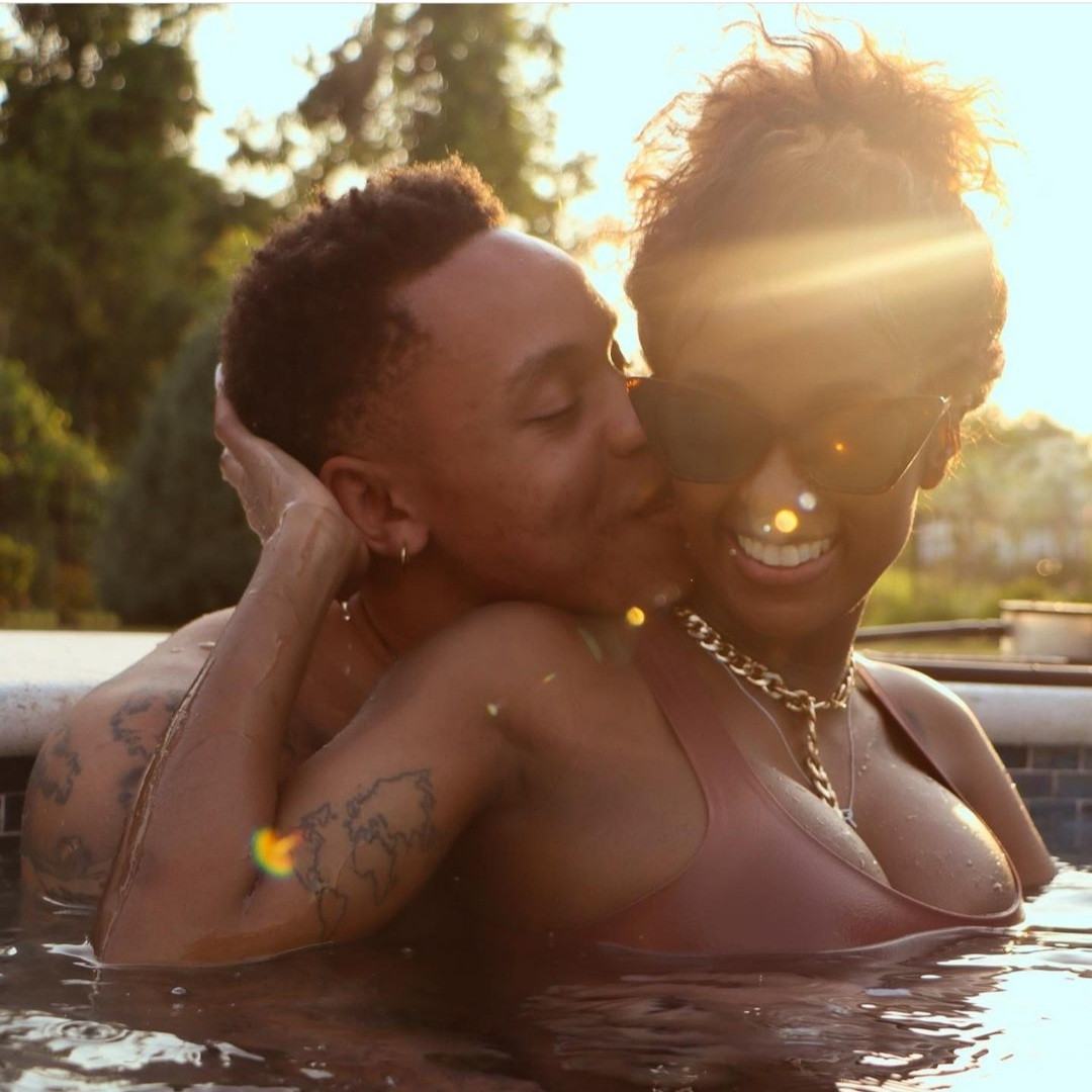 Rotimi Akinosho and Vanessa Mdee