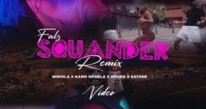 Falz, Kamo Mphela & Mpura - Squander (Remix) ft Sayfar [ViDeo]