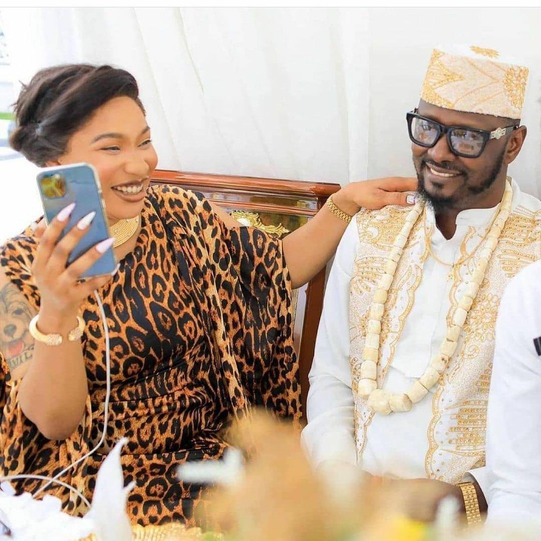 Tonto Dikeh and Prince Kpokpogri