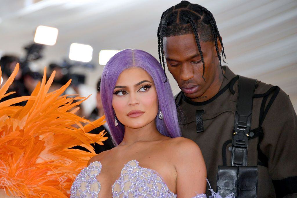 Kylie Jenner Attends The Schiaparelli Fashion Show In Style 1 Travis Scott and Kylie Jenner