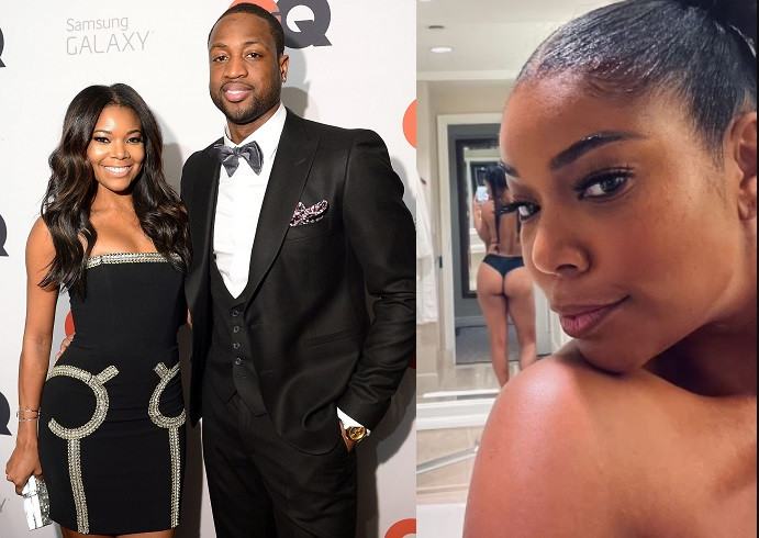 Dwyane Wade and his Gabrielle Union