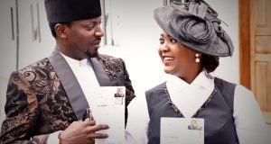 John Njamah and his wife