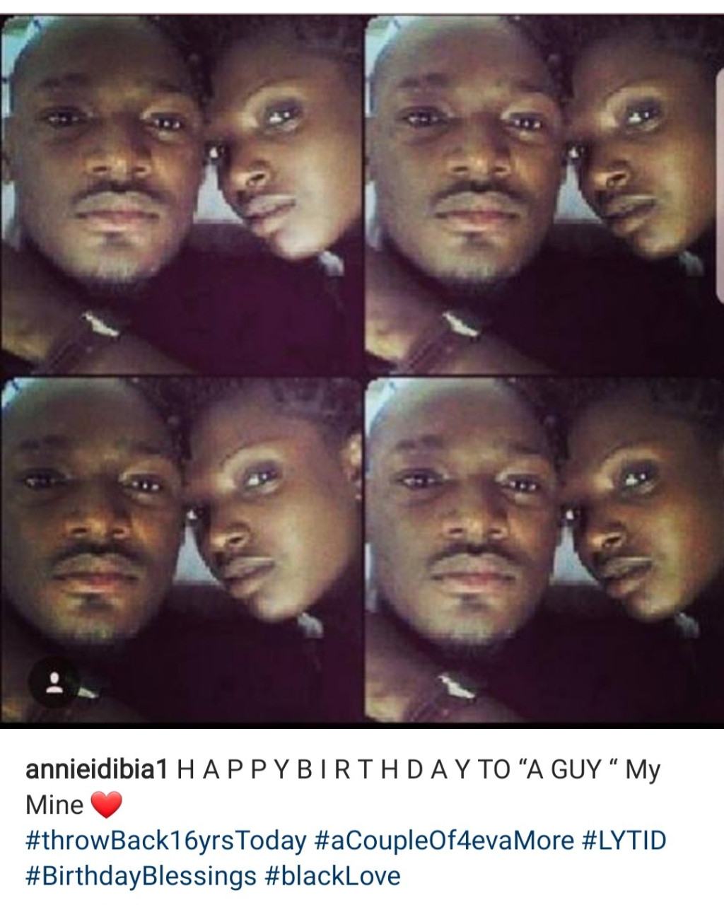 Annie Idibia and 2face Idibia 