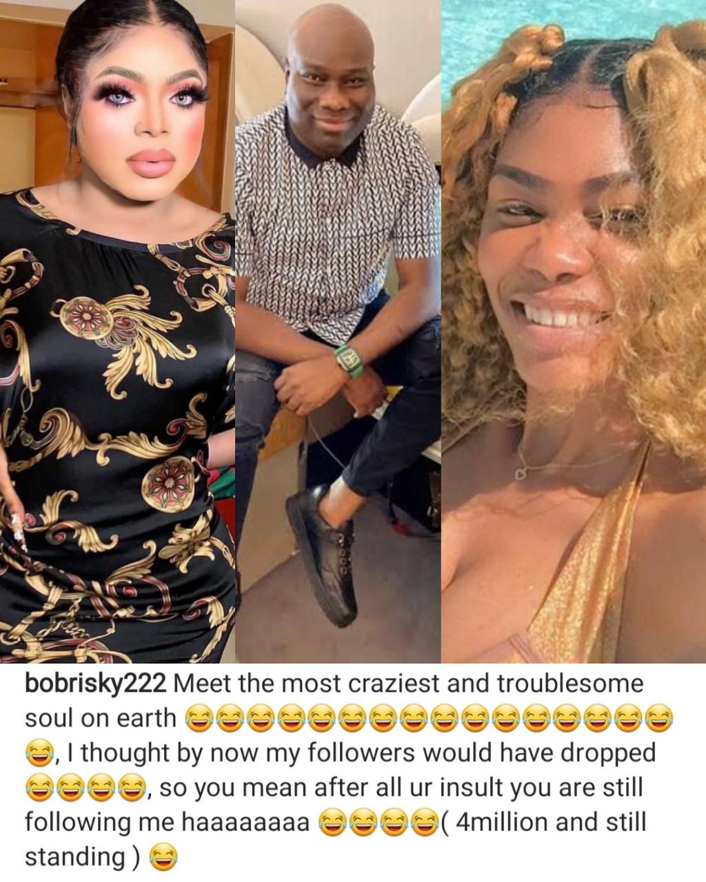 My Critics Are Still Following Me On Instagram - Bobrisky 2 Bobrisky