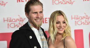 Kaley Cuoco and her husband