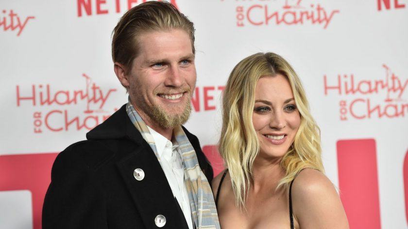Kaley Cuoco and her husband