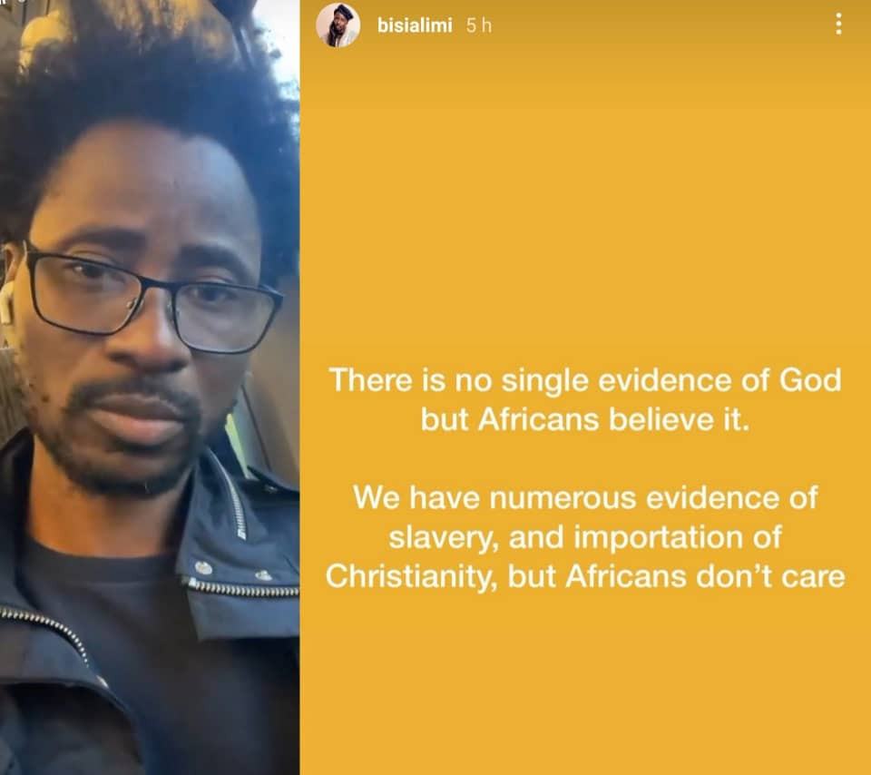 There Is No Proof Of God's Existence - Bisi Alimi 4 Bisi Alimi
