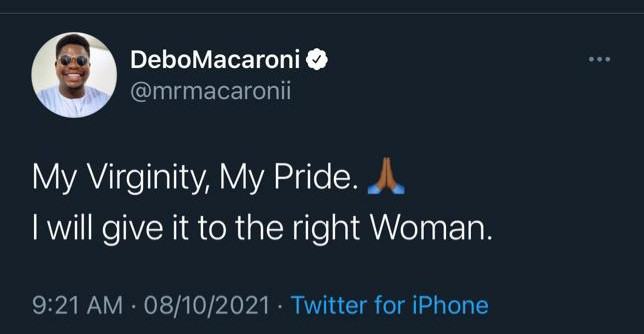 I'm Still A Virgin - Mr Macaroni 2 Mr Macaroni