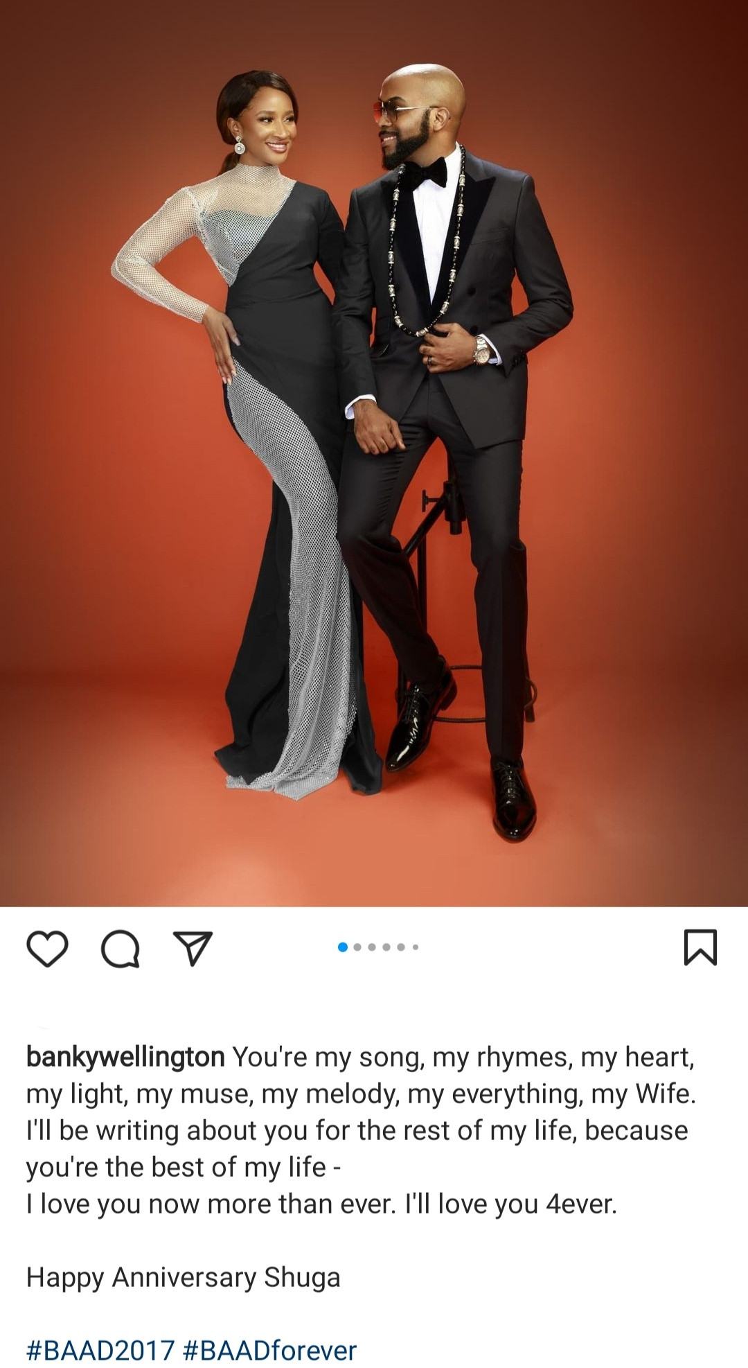 Banky W and Adesua Etomi