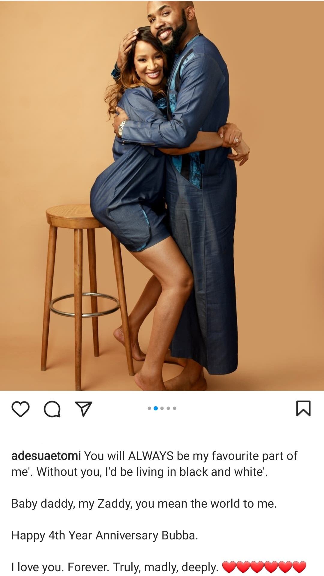 Banky W Will Always Be The Favorite Part Of Me - Adesua Etomi 3 Banky W and Adesua Etomi