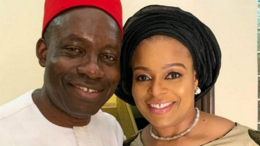 Charles Soludo and his wife