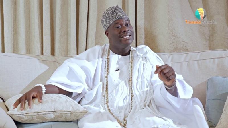 Oba Adeyeye Ogunwusi Is Currently Packaging A Christmas Gift For Queen Naomi