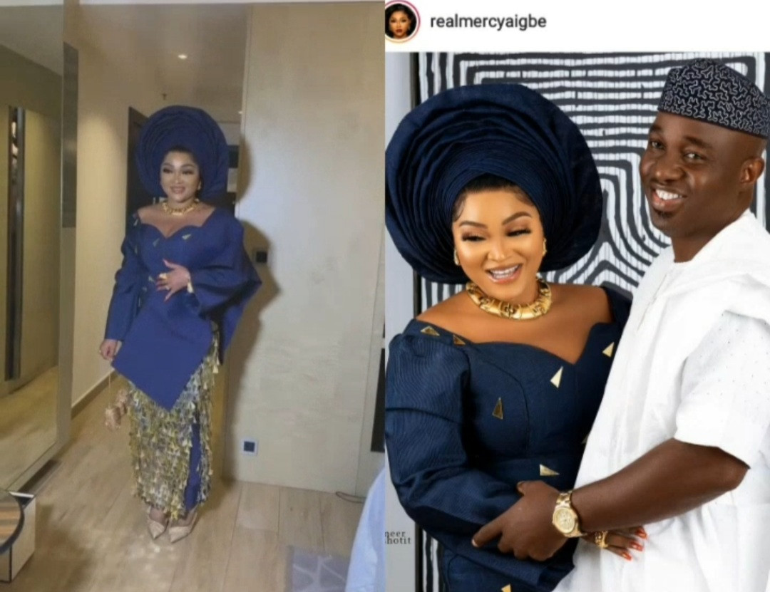 I Decided To Be Kazim Adeoti's 2nd Wife Because Of Nollywood - Mercy Aigbe 1 Mercy Aigbe and Kazim Adeoti