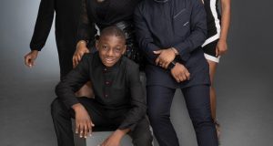 Kelechi Amadi Obi and his family