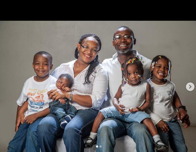 Kelechi Amadi Obi and his family