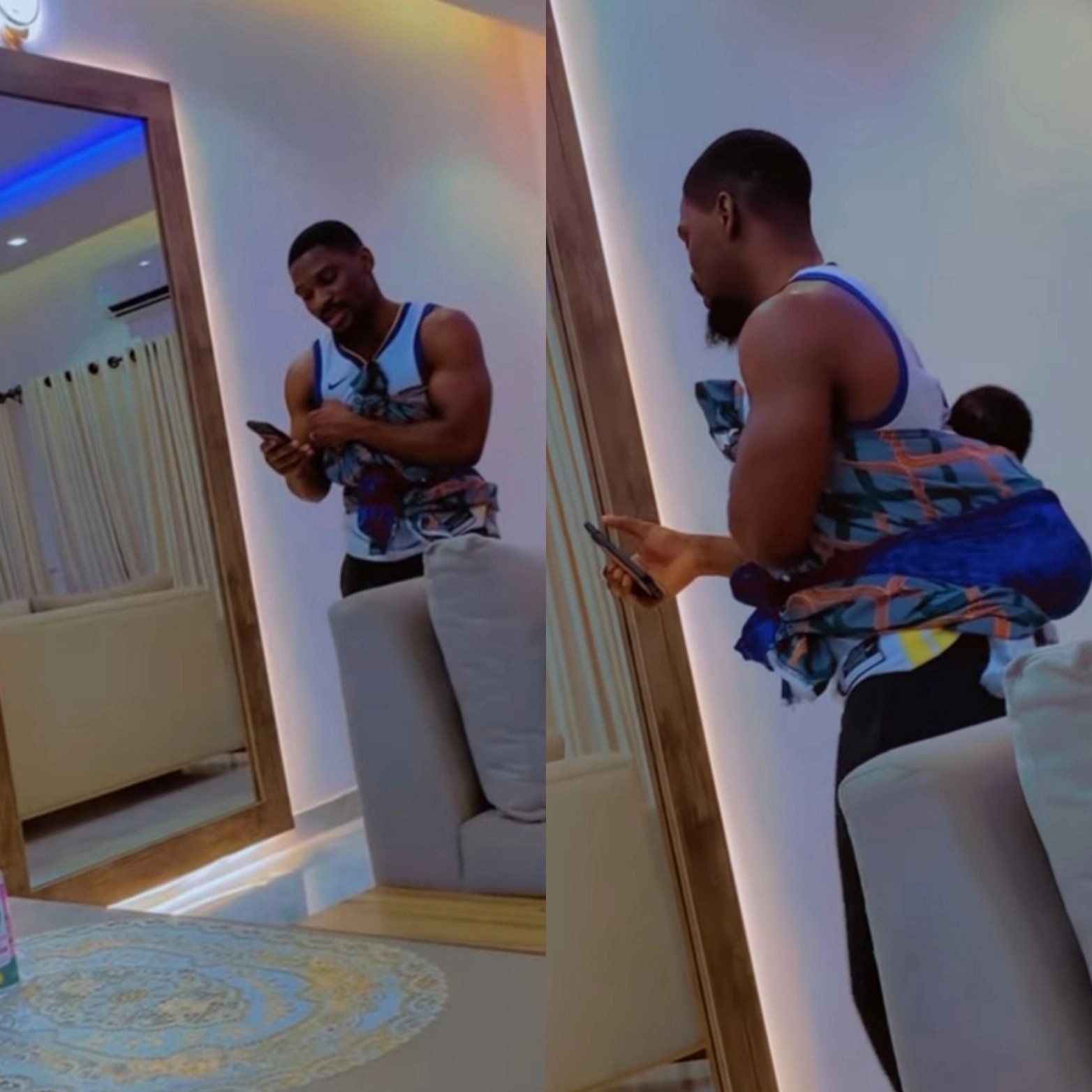 Tobi Bakre Seen Backing His Son On Instagram 1 Tobi Bakre