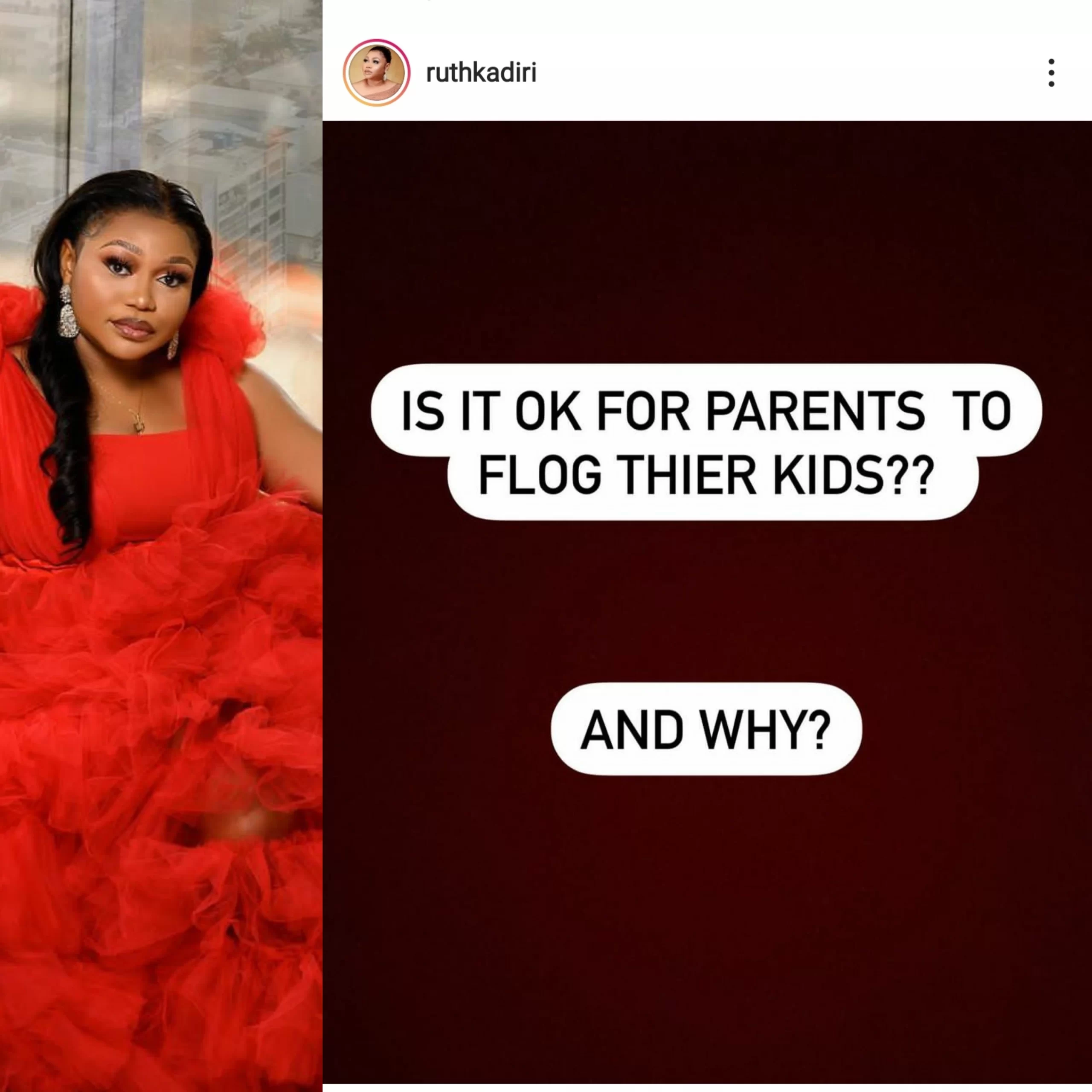 I Need To Know Why It Is Okay To Beat A Child - Ruth Kadiri 2 Ruth Kadiri