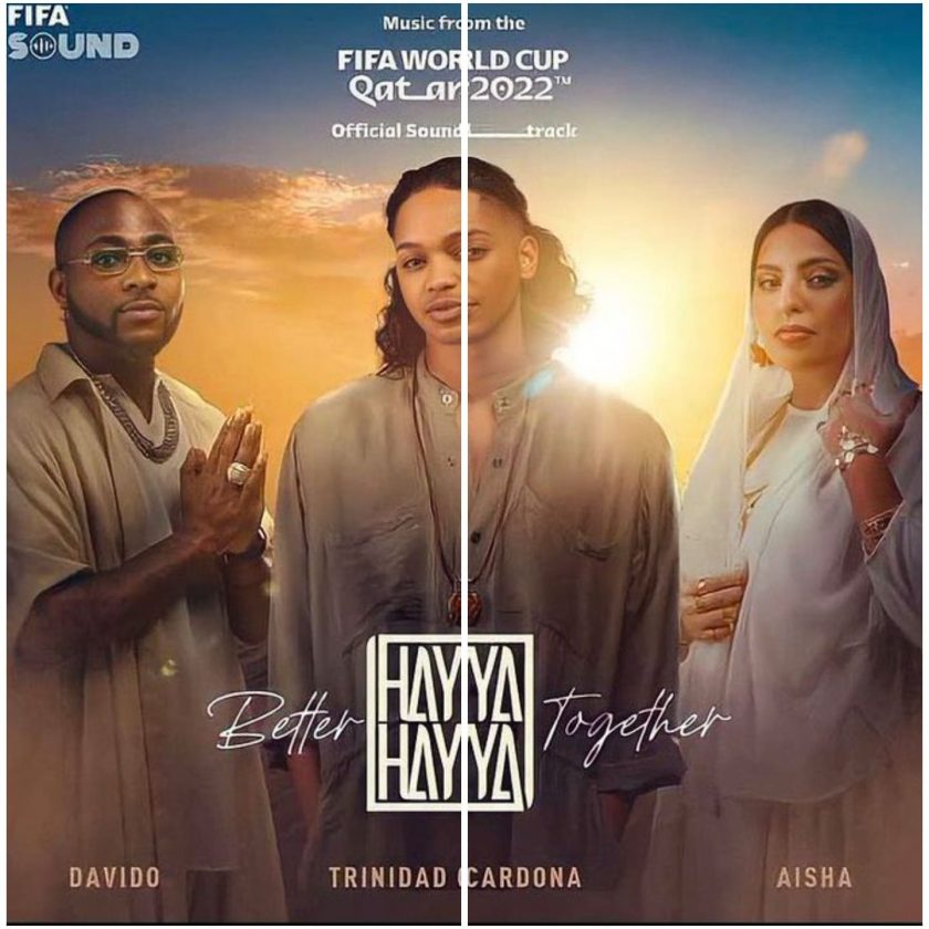 Davido - Hayya Hayya (Better Together) | FIFA World Cup 2022 Official Soundtrack