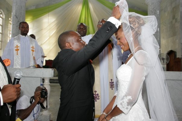 Mabel Ibiere and Julius Agwu