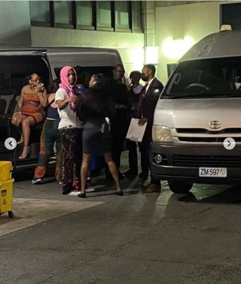 Pregnant Rihanna, A$AP Rocky Storm Barbados 2 Rihanna and A$AP Rocky