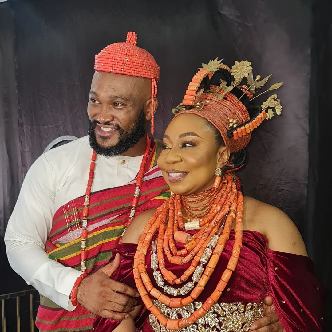 Blossom Chukwujekwu and his wife