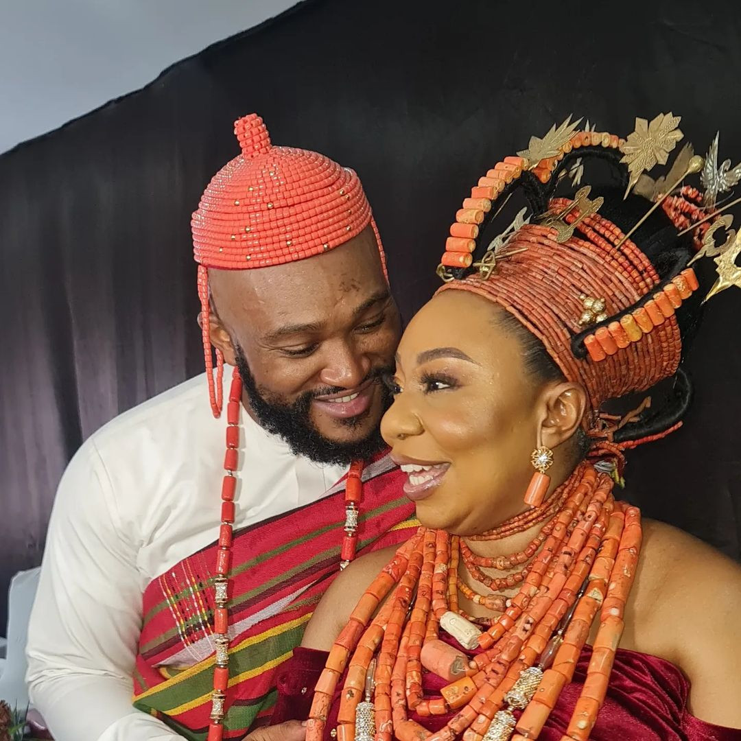 Blossom Chukwujekwu and his wife
